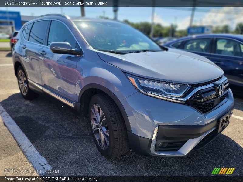 Sonic Gray Pearl / Black 2020 Honda CR-V Touring AWD