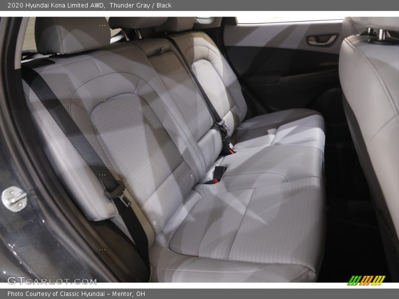 Thunder Gray / Black 2020 Hyundai Kona Limited AWD