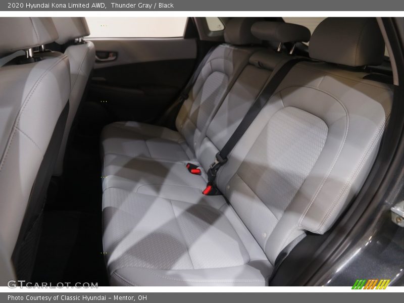 Thunder Gray / Black 2020 Hyundai Kona Limited AWD