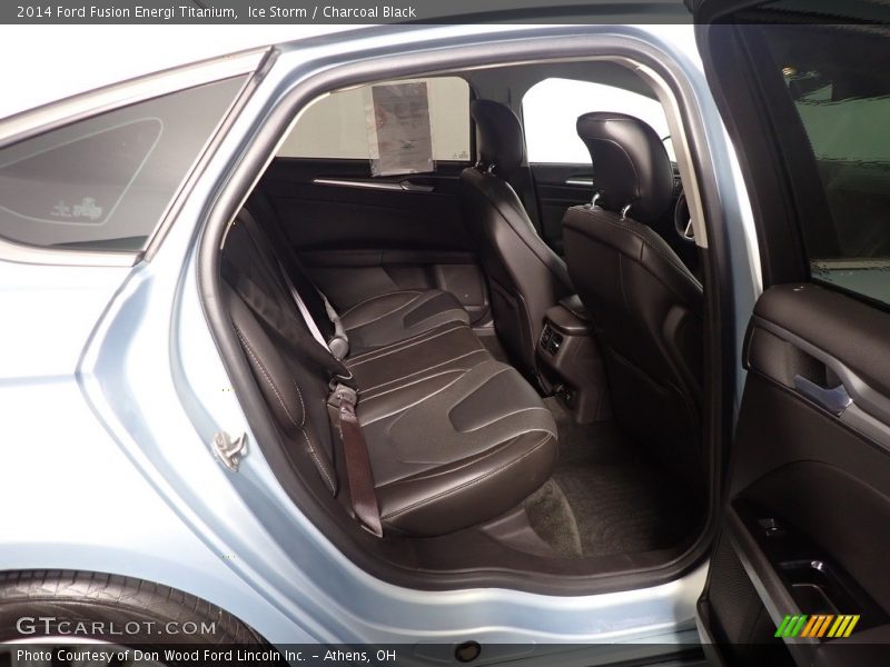 Rear Seat of 2014 Fusion Energi Titanium