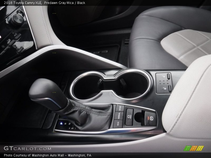 Predawn Gray Mica / Black 2018 Toyota Camry XLE