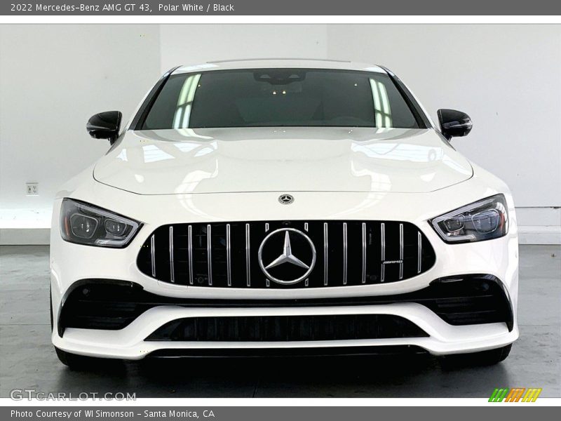 Polar White / Black 2022 Mercedes-Benz AMG GT 43