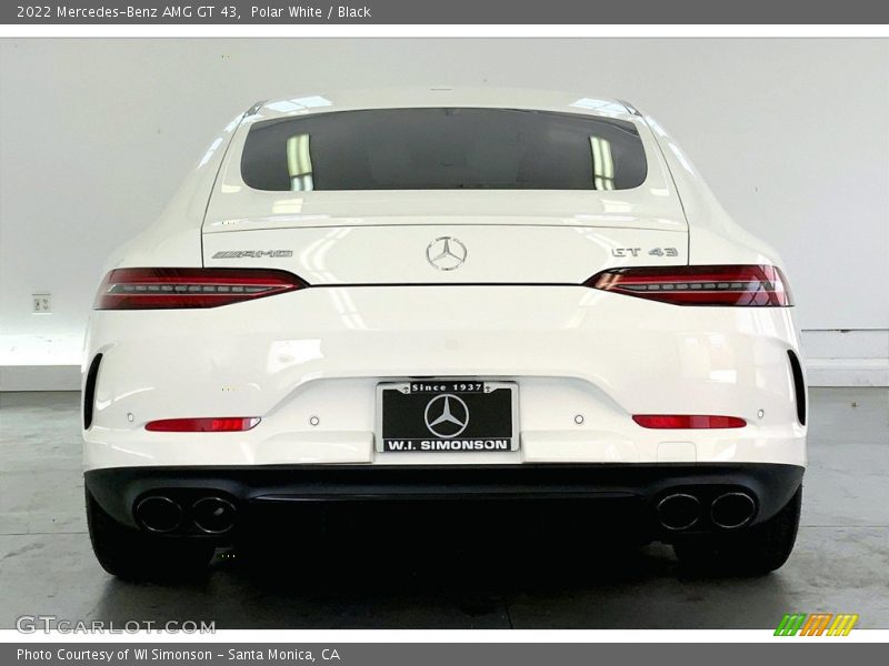 Polar White / Black 2022 Mercedes-Benz AMG GT 43