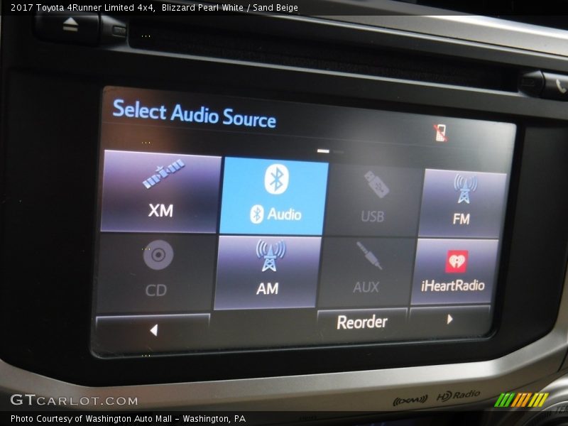 Blizzard Pearl White / Sand Beige 2017 Toyota 4Runner Limited 4x4