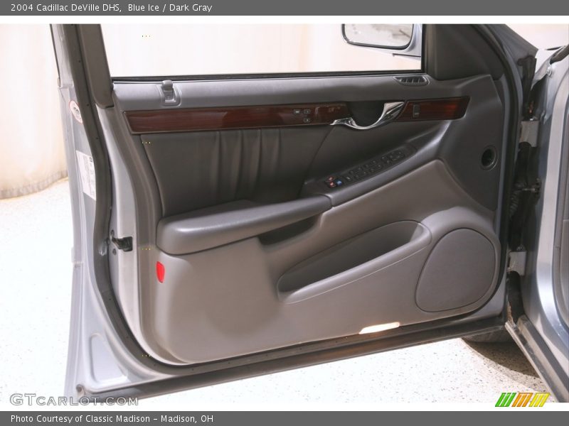 Blue Ice / Dark Gray 2004 Cadillac DeVille DHS