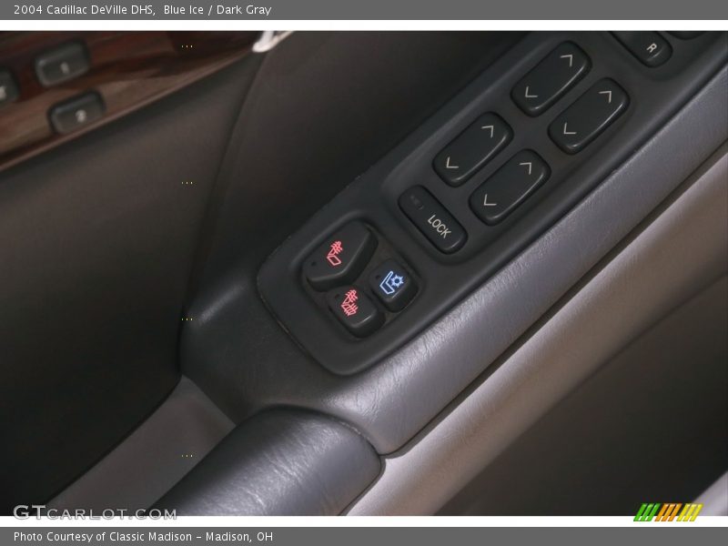 Blue Ice / Dark Gray 2004 Cadillac DeVille DHS