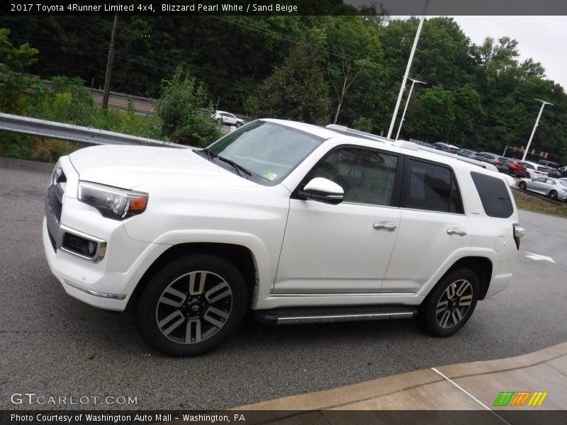 Blizzard Pearl White / Sand Beige 2017 Toyota 4Runner Limited 4x4