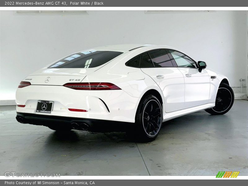 Polar White / Black 2022 Mercedes-Benz AMG GT 43