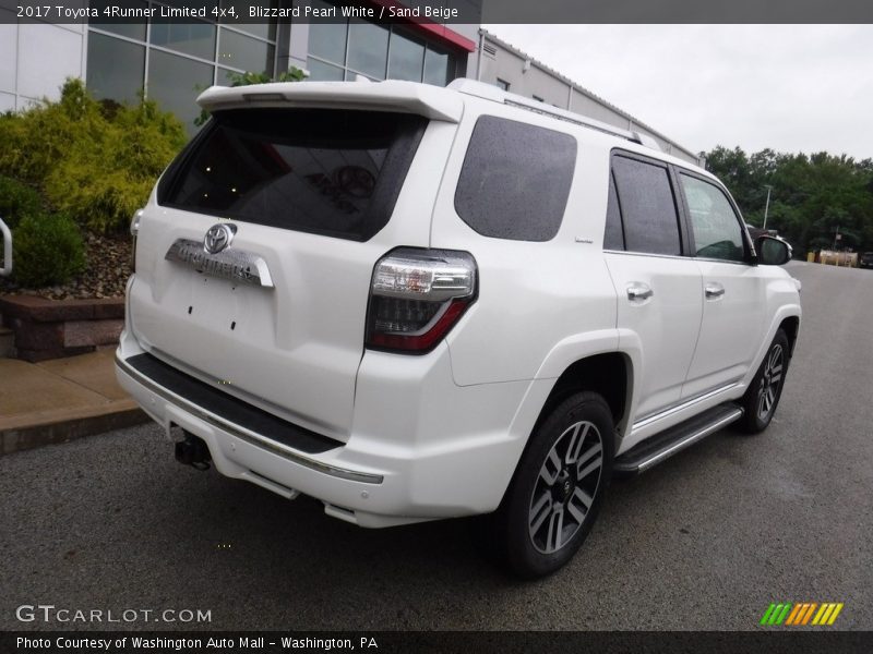 Blizzard Pearl White / Sand Beige 2017 Toyota 4Runner Limited 4x4
