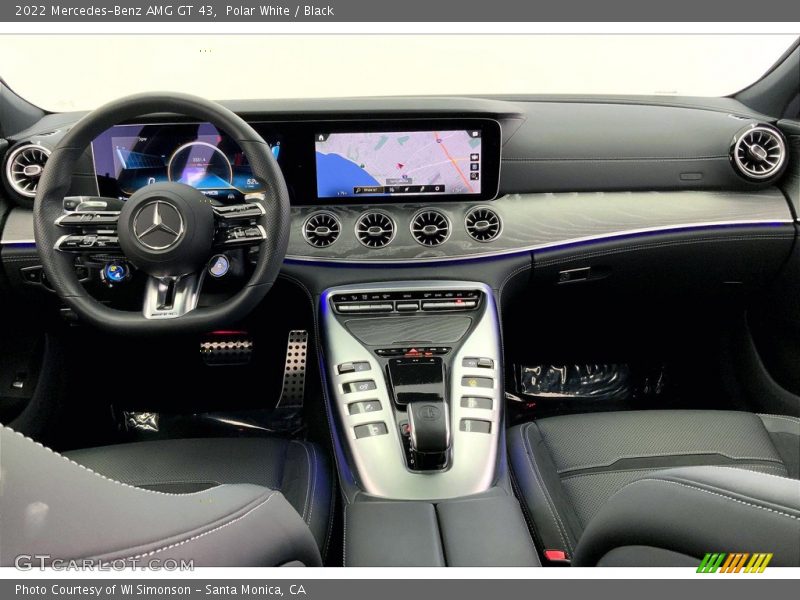Polar White / Black 2022 Mercedes-Benz AMG GT 43