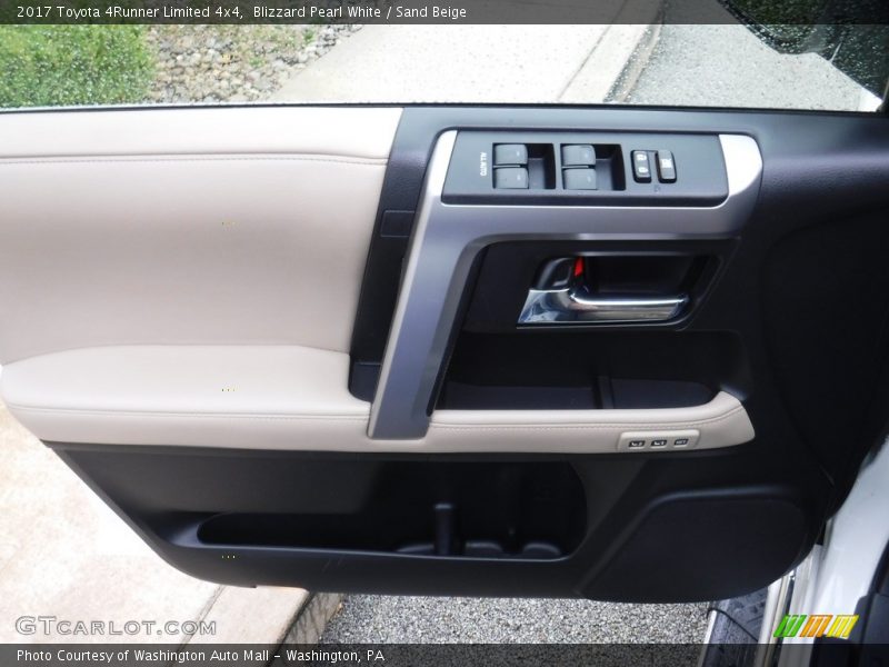 Blizzard Pearl White / Sand Beige 2017 Toyota 4Runner Limited 4x4