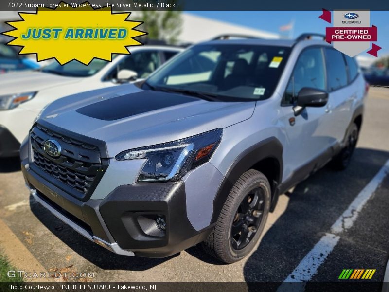Ice Silver Metallic / Black 2022 Subaru Forester Wilderness