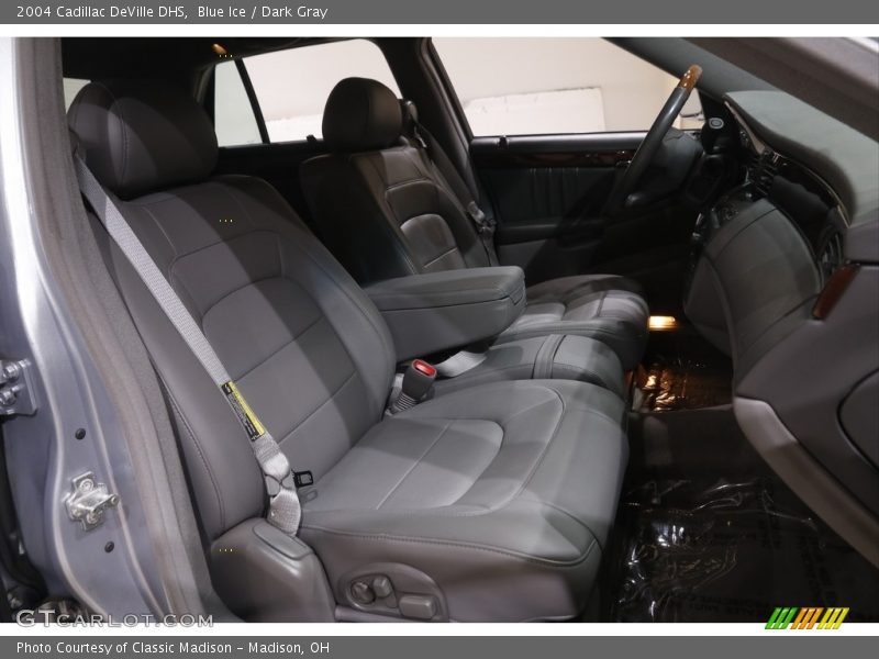 Blue Ice / Dark Gray 2004 Cadillac DeVille DHS