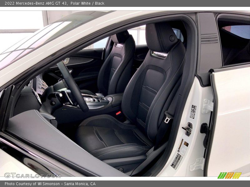 Front Seat of 2022 AMG GT 43