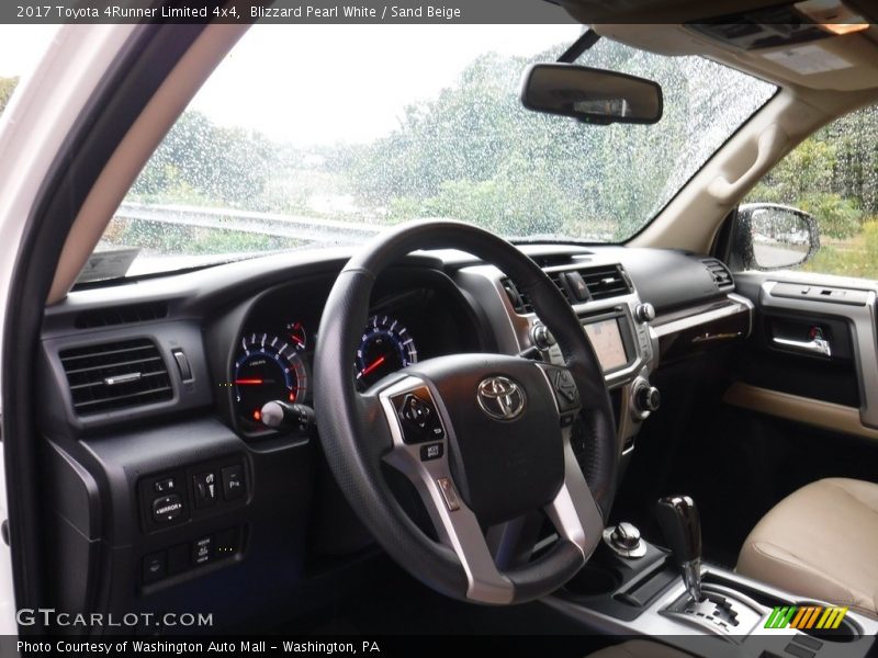 Blizzard Pearl White / Sand Beige 2017 Toyota 4Runner Limited 4x4