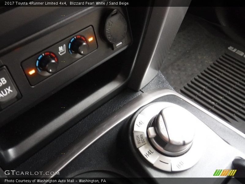 Blizzard Pearl White / Sand Beige 2017 Toyota 4Runner Limited 4x4