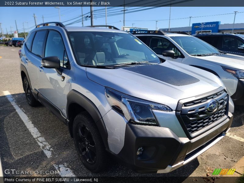 Ice Silver Metallic / Black 2022 Subaru Forester Wilderness