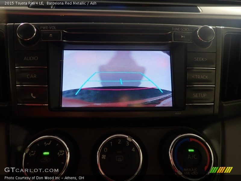 Barcelona Red Metallic / Ash 2015 Toyota RAV4 LE
