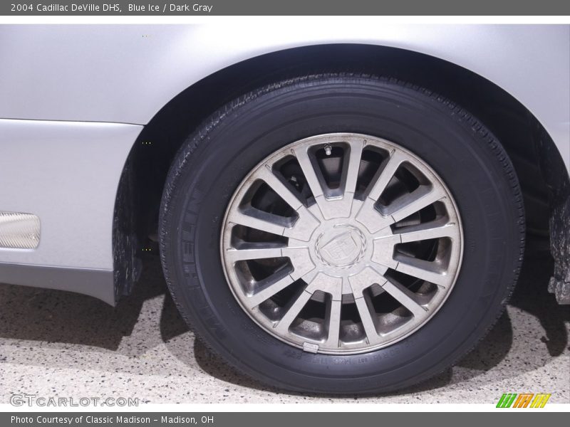 Blue Ice / Dark Gray 2004 Cadillac DeVille DHS