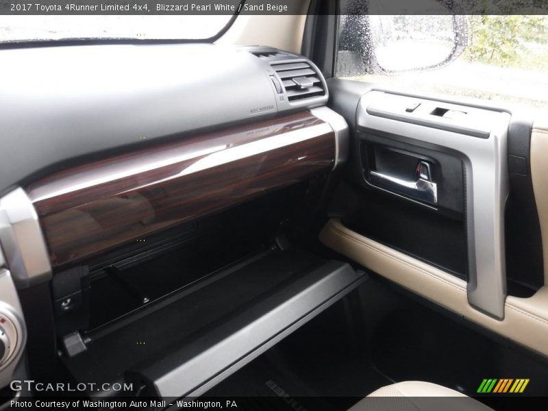 Blizzard Pearl White / Sand Beige 2017 Toyota 4Runner Limited 4x4