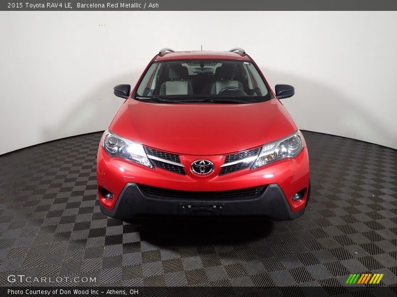 Barcelona Red Metallic / Ash 2015 Toyota RAV4 LE