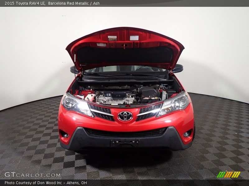 Barcelona Red Metallic / Ash 2015 Toyota RAV4 LE