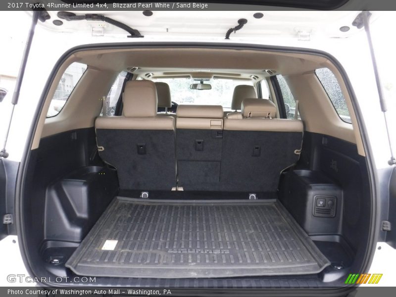 Blizzard Pearl White / Sand Beige 2017 Toyota 4Runner Limited 4x4
