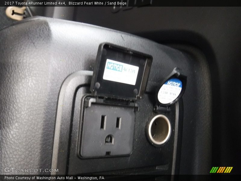 Blizzard Pearl White / Sand Beige 2017 Toyota 4Runner Limited 4x4