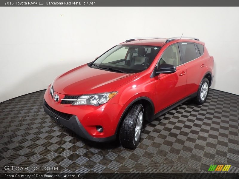 Barcelona Red Metallic / Ash 2015 Toyota RAV4 LE