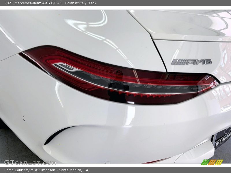 Polar White / Black 2022 Mercedes-Benz AMG GT 43