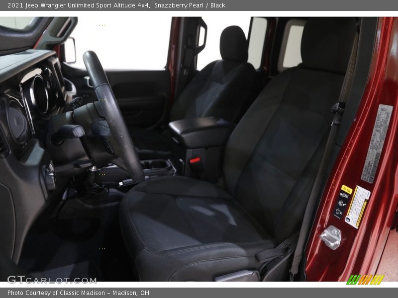 Snazzberry Pearl / Black 2021 Jeep Wrangler Unlimited Sport Altitude 4x4