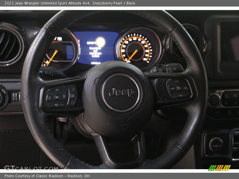 Snazzberry Pearl / Black 2021 Jeep Wrangler Unlimited Sport Altitude 4x4