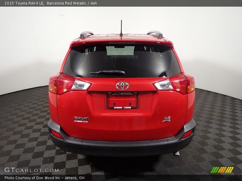 Barcelona Red Metallic / Ash 2015 Toyota RAV4 LE