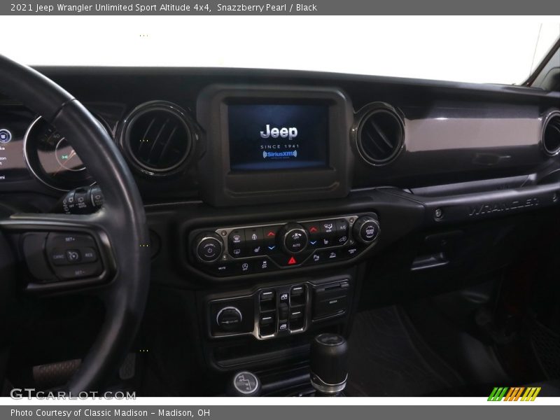 Snazzberry Pearl / Black 2021 Jeep Wrangler Unlimited Sport Altitude 4x4