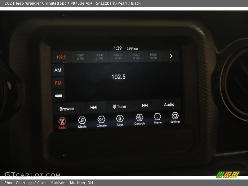 Snazzberry Pearl / Black 2021 Jeep Wrangler Unlimited Sport Altitude 4x4