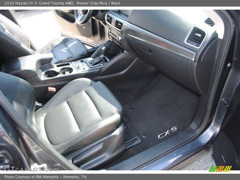 Meteor Gray Mica / Black 2016 Mazda CX-5 Grand Touring AWD