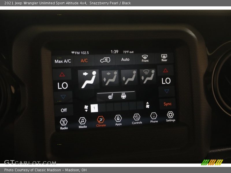 Snazzberry Pearl / Black 2021 Jeep Wrangler Unlimited Sport Altitude 4x4