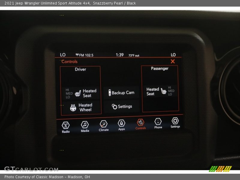 Snazzberry Pearl / Black 2021 Jeep Wrangler Unlimited Sport Altitude 4x4