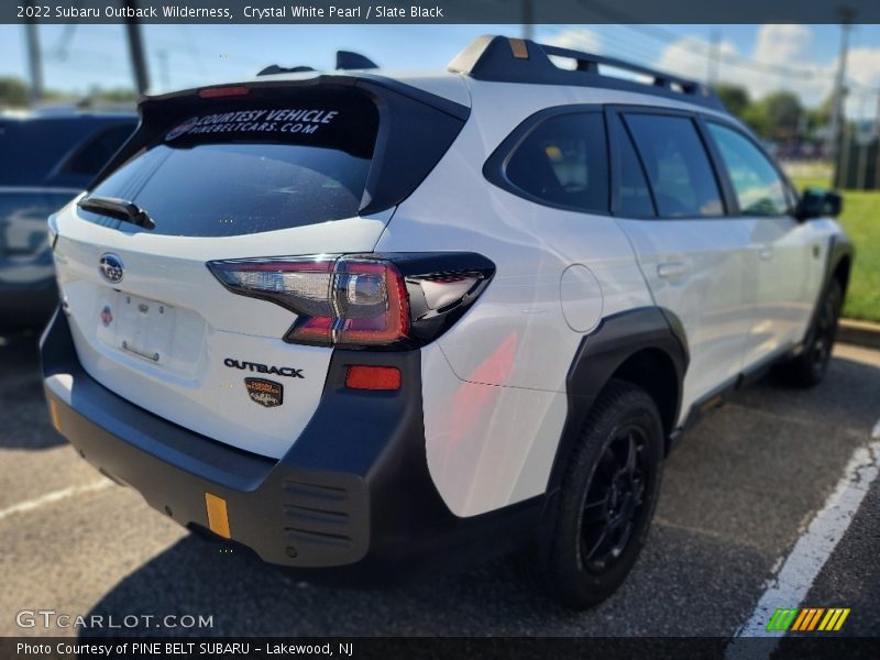 Crystal White Pearl / Slate Black 2022 Subaru Outback Wilderness