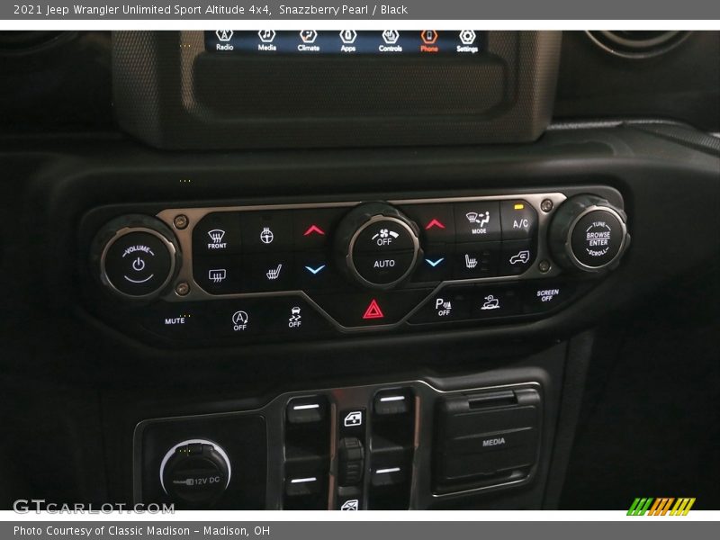 Snazzberry Pearl / Black 2021 Jeep Wrangler Unlimited Sport Altitude 4x4
