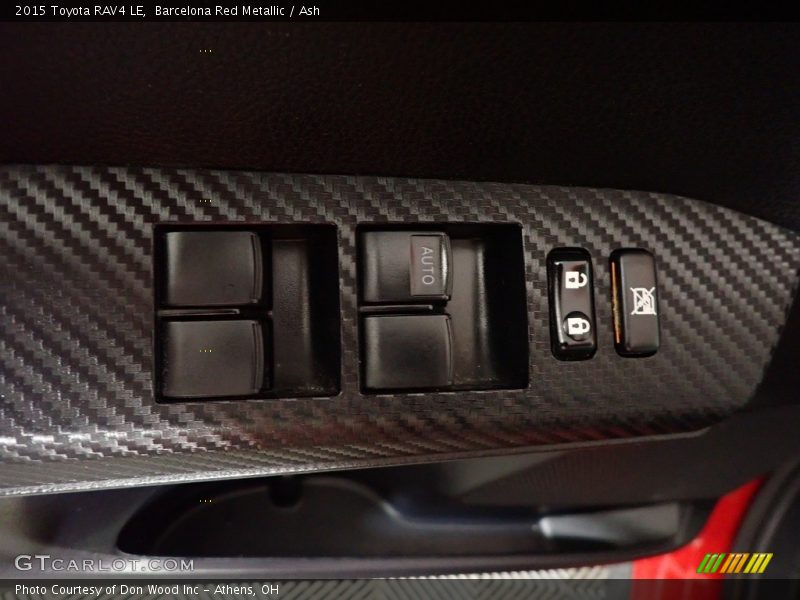 Barcelona Red Metallic / Ash 2015 Toyota RAV4 LE