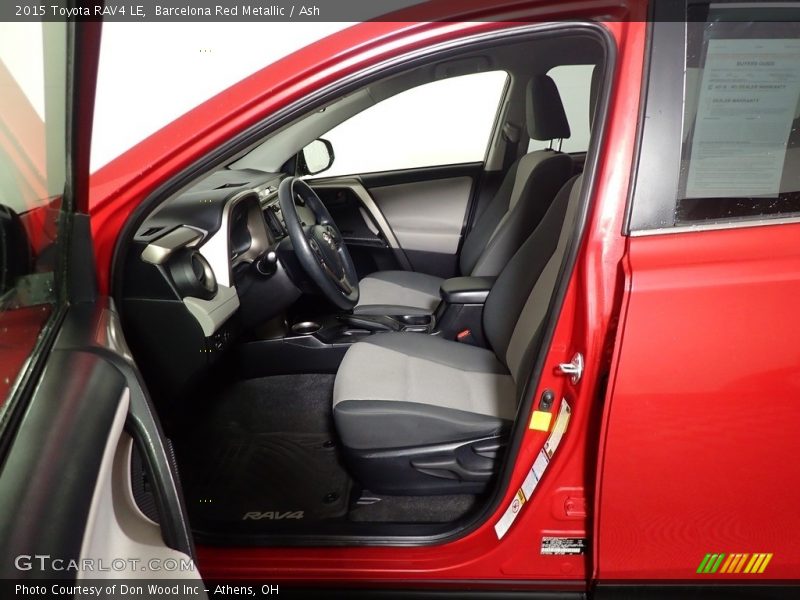 Barcelona Red Metallic / Ash 2015 Toyota RAV4 LE