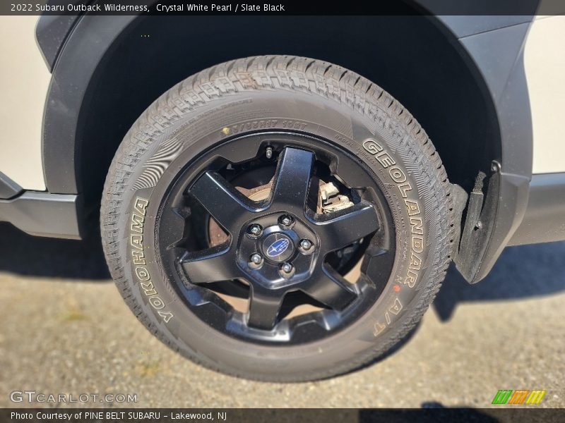 Crystal White Pearl / Slate Black 2022 Subaru Outback Wilderness