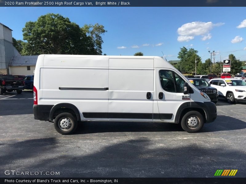 Bright White / Black 2020 Ram ProMaster 2500 High Roof Cargo Van