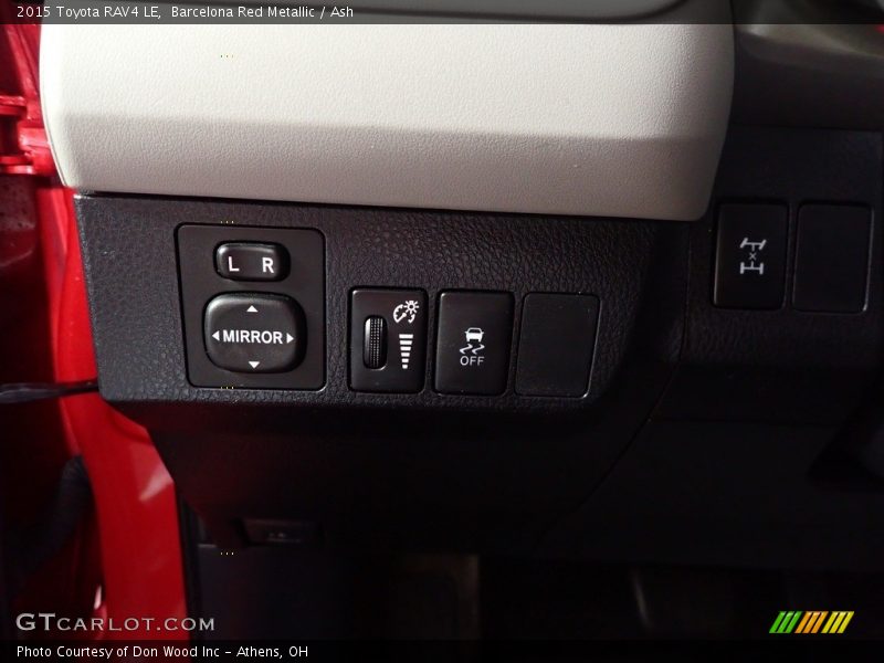 Barcelona Red Metallic / Ash 2015 Toyota RAV4 LE