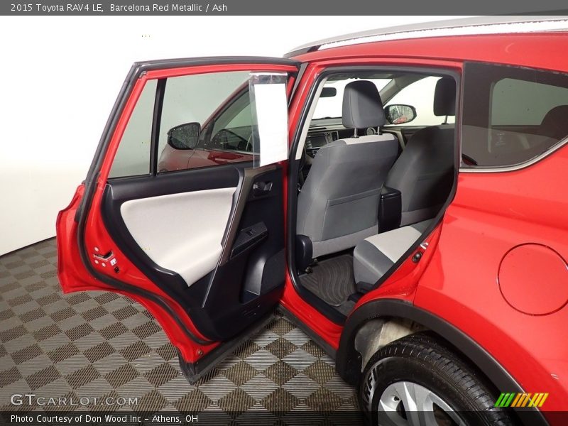Barcelona Red Metallic / Ash 2015 Toyota RAV4 LE