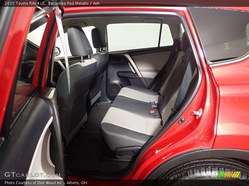 Barcelona Red Metallic / Ash 2015 Toyota RAV4 LE