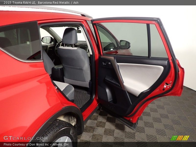 Barcelona Red Metallic / Ash 2015 Toyota RAV4 LE