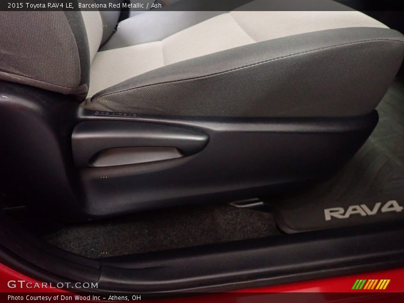Barcelona Red Metallic / Ash 2015 Toyota RAV4 LE