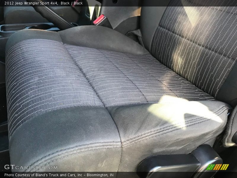 Black / Black 2012 Jeep Wrangler Sport 4x4